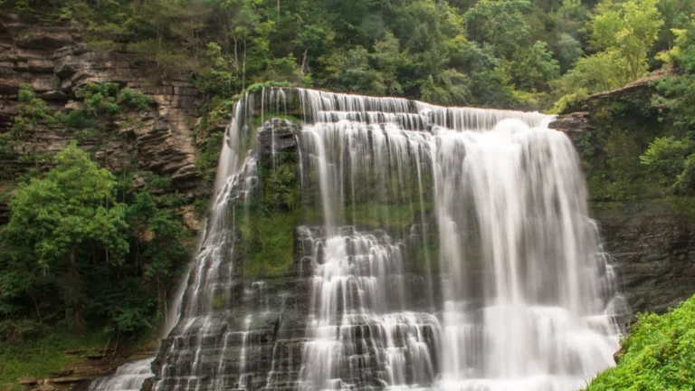 Un Parc État Caché Dans Le Sud-Est aux Cascades Éblouissantes