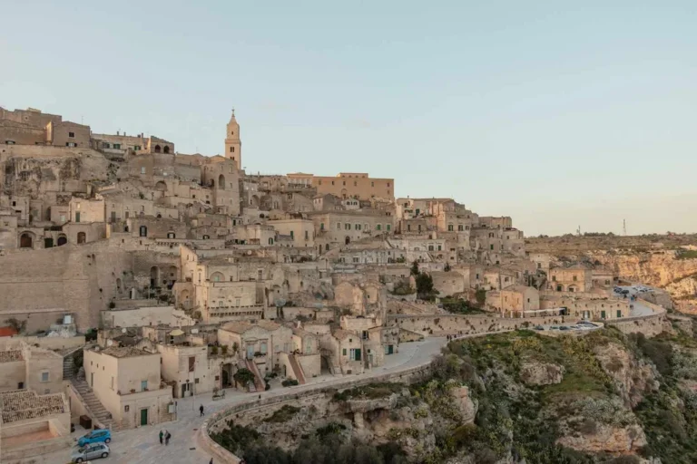 Hôtels dans les grottes de Matera