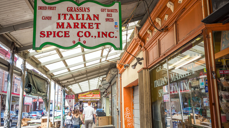 Italian Market in Philadelphia