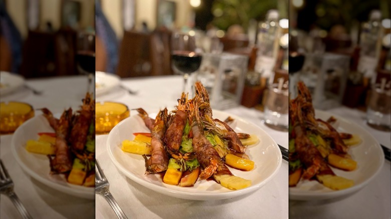 Seafood at Baby Marrow restaurant