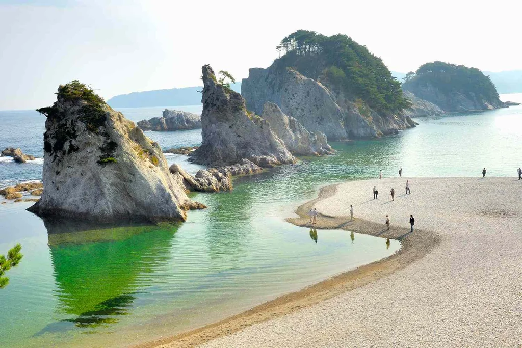 Jodogahama Beach, Iwate, Japan