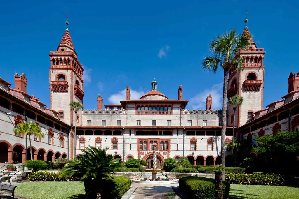 Entrance to Flagler College in St Augustine, Florida