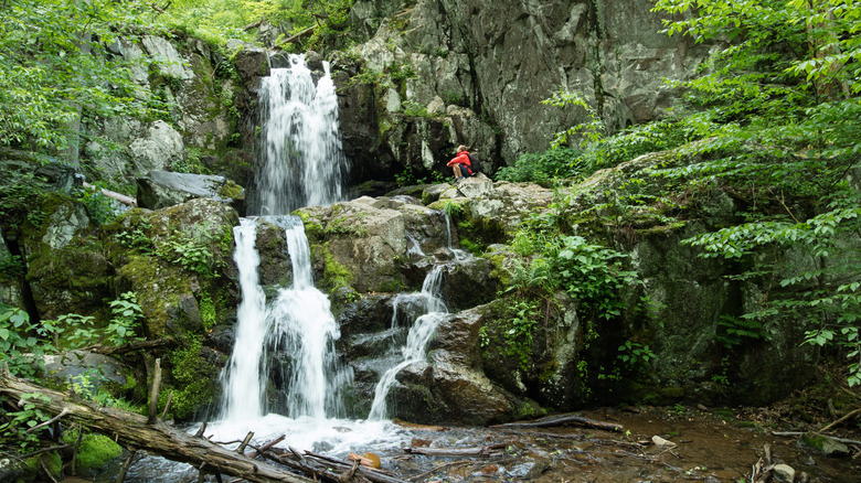 Exploration des cascades en Virginie