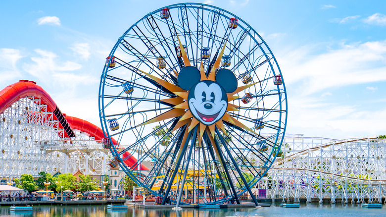 Mickey Mouse Ferris wheel Disneyland Resort
