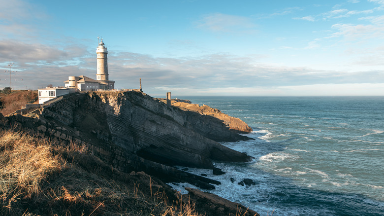 Phare à Santander, Espagne