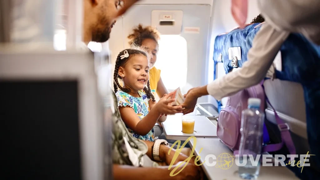 Le meilleur siège d'avion selon l'âge de votre enfant