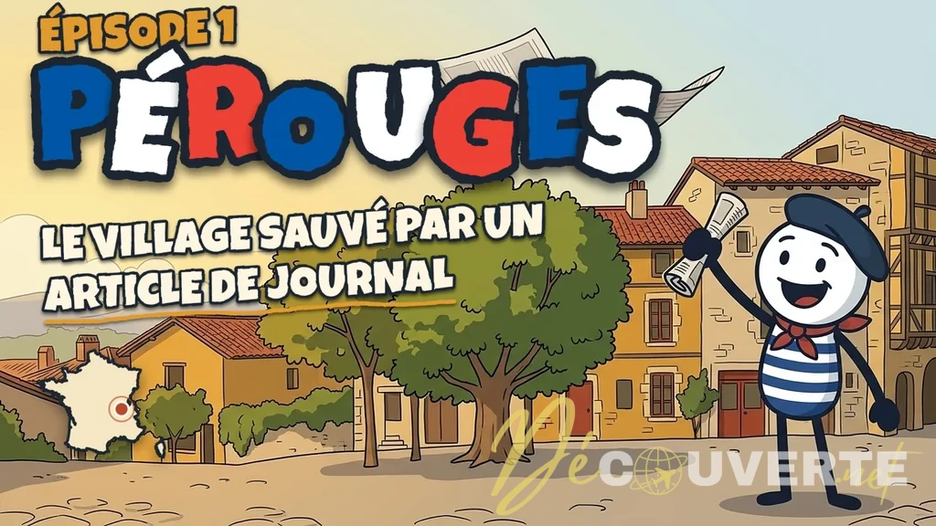 Pérouges, le village sauvé : Marin et la cité médiévale, couverture de l’épisode.